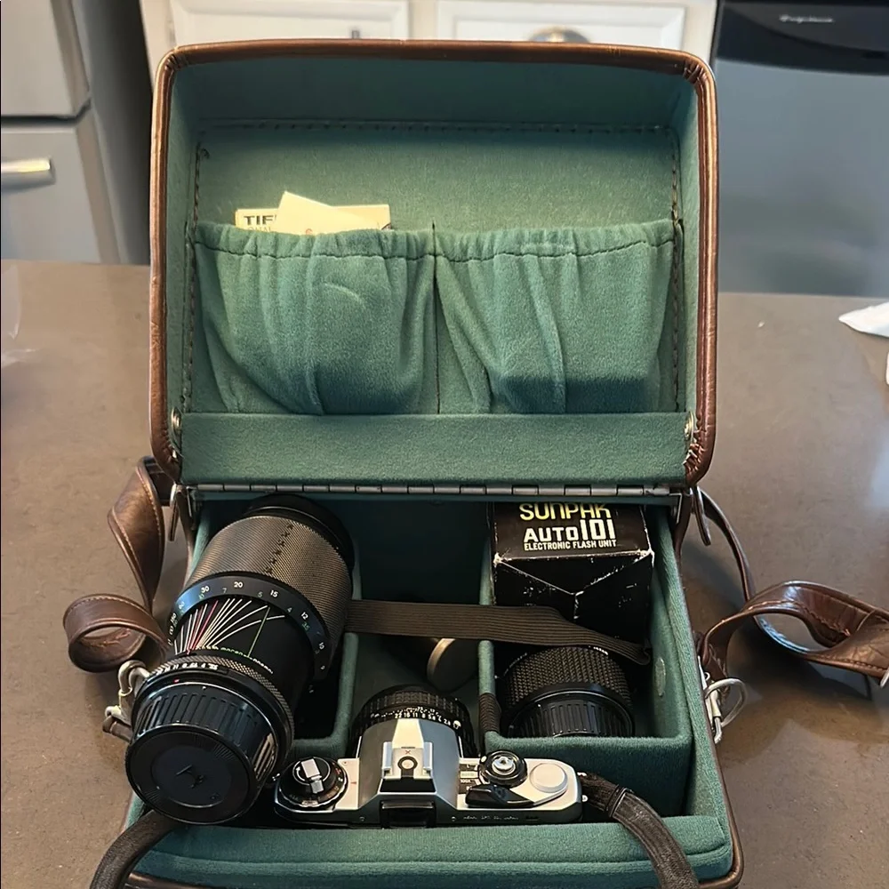 Black Professional Telephoto Camera Lens